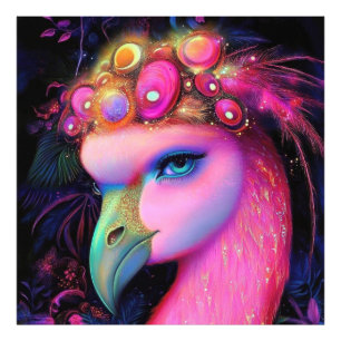 Foto Cosmic Flamingo Queen