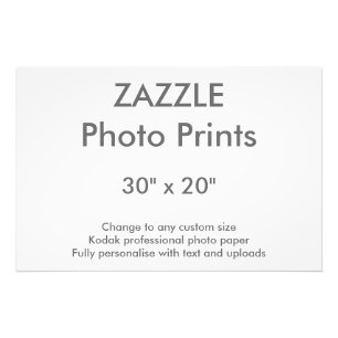 Foto Costume 30" de Zazzle x 20" impressão 76 x 51 cm