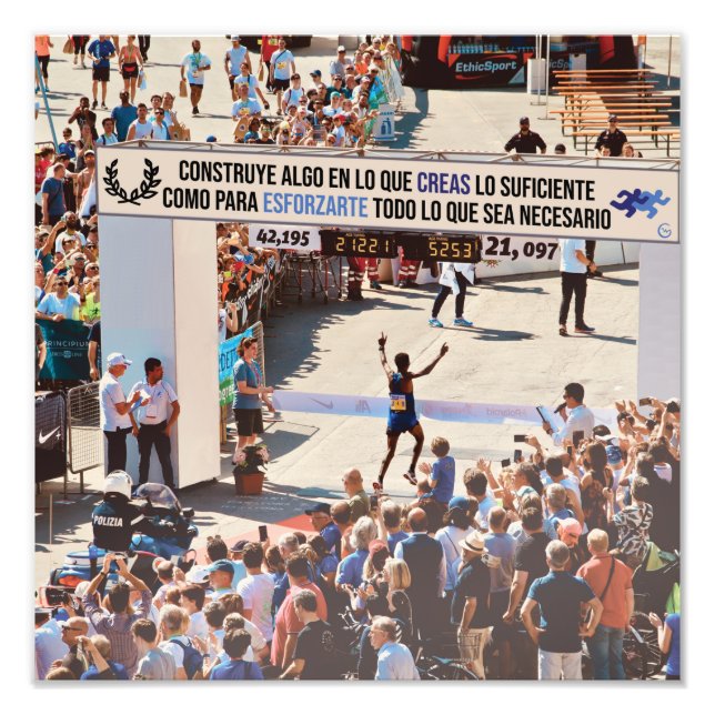 Foto Creer en algo para esforzarte al máximo (Frente)