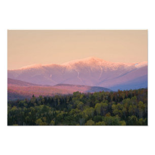 Foto Crepúsculo e Monte Washington em New Hampshire