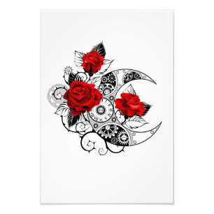 Foto Crescente Mecânico com Rosas vermelhas