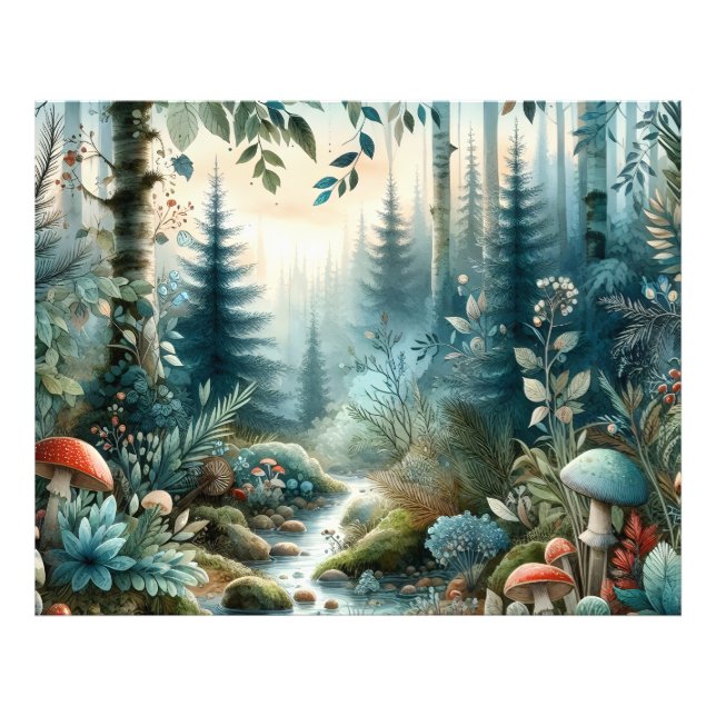 Foto Creta Florestal de Cogumelo (Frente)