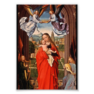 Foto Criança e anjos do cristo de Madonna