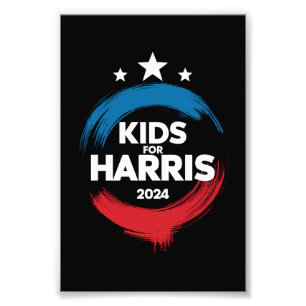 Foto Crianças Para Harris Presidente Kids Love Kamala H
