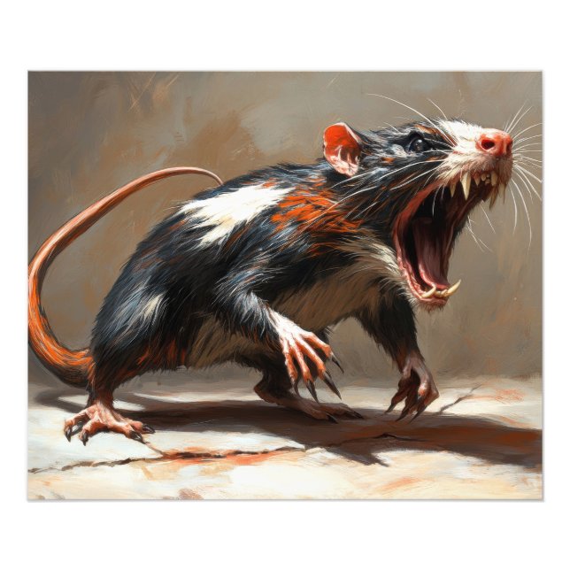 Foto Criatura de rato monstro (Frente)