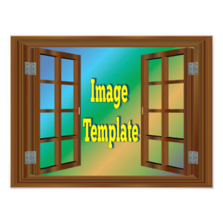 Foto Crie a sua própria 🌿 Vista Falso da janela