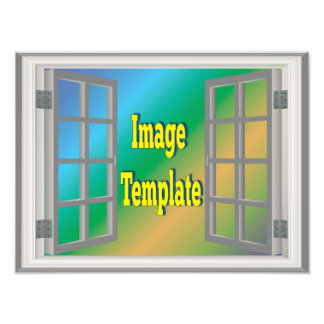 Foto Crie a sua própria 🌿 Vista Falso da janela