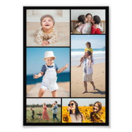 Foto Crie seu próprio 6 Fotocolagem Colagem Ampliação d