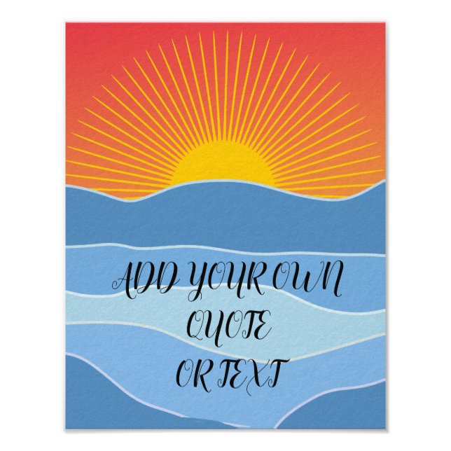 Foto crie seu próprio poster (Frente)