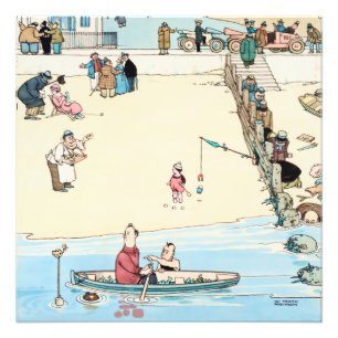 Foto “Crime à Beira-Mar” por W Heath Robinson
