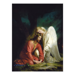 Foto Cristo de Gethsemane por Carl Bloch