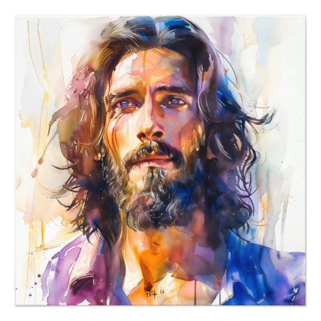 Foto Cristo de Watercolor Jesus (Frente)