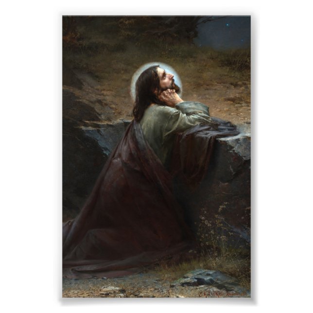 Foto Cristo no Monte Olive, Eles Serão Feitos! Por Lisk (Frente)