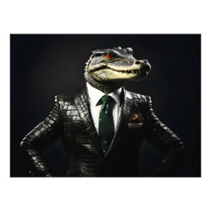 Foto Crocodilo de fato