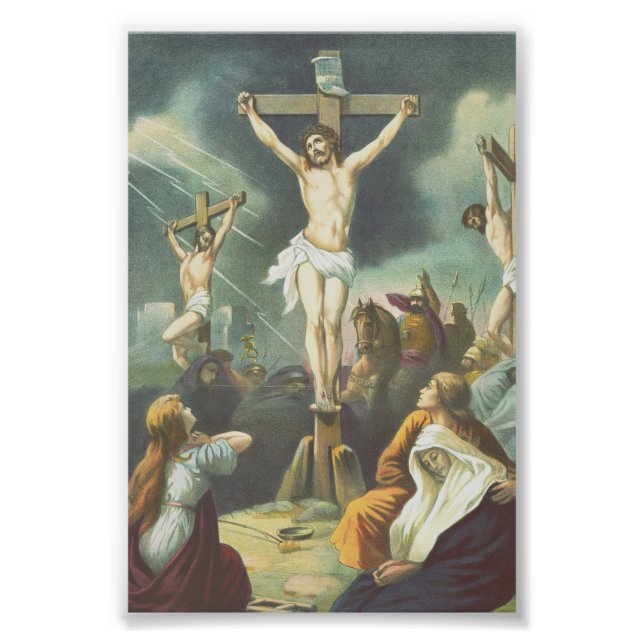 Foto Crucificação de Jesus Cristo (Frente)