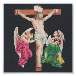 Foto Crucificação Medieval de Jesus Cristo