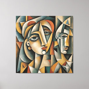 Foto Cubista Impressão Picasso Braque Inspirado