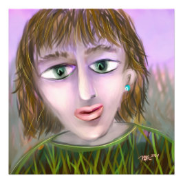 Foto Curiosidade Esmeralda ~ Parede de Retrato Feminino