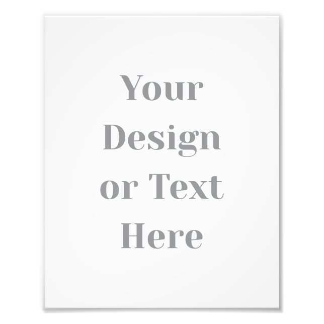 Foto Customizable Your Design or Text Here Personalized (Frente)