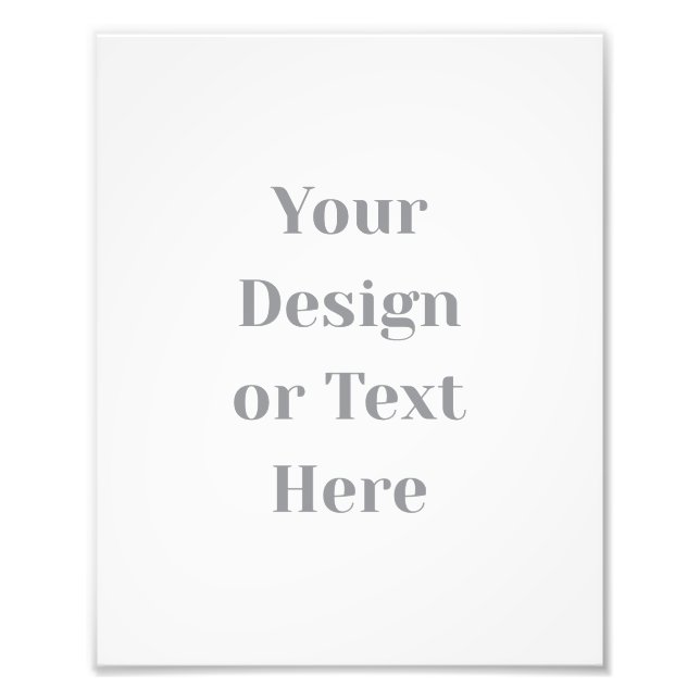Foto Customizable Your Design or Text Here Personalized (Frente)