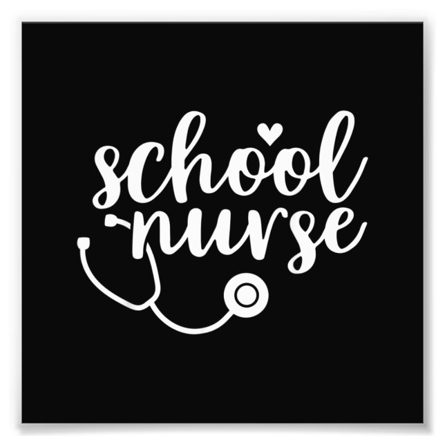 Foto Cute School Nurse Appreciation (Frente)