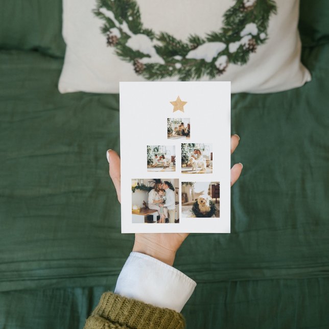 Foto da Árvore de Natal da Família Moderna com Est (Criador carregado)