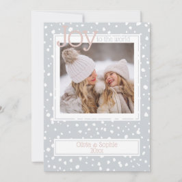 Foto da Cinza de Neve Flocos de Natal