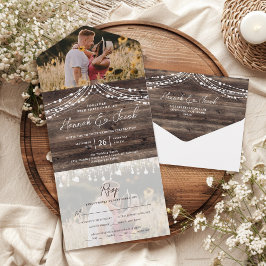 Foto Da Corrente De Corda De Madeira Com Casamento