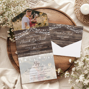 Foto Da Corrente De Corda De Madeira Com Casamento