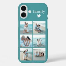 Foto da Família 6 Verde Azul