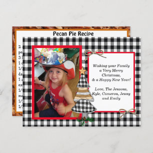 Foto da família + Cartão de recebimento Cartão de