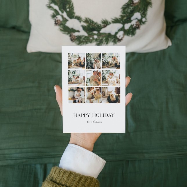 Foto da família Collage | Feriado feliz moderno (Criador carregado)