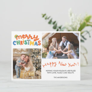 Foto da família de Felizes anos novos Feliz Natal