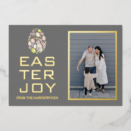 Foto da família Easter Eggs, Bênçãos de Páscoa Ele