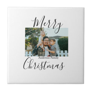 Foto da família Feliz Natal, moderna e elegante ru