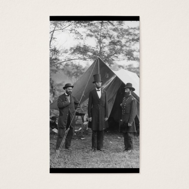 Foto da Guerra Civil por volta de 1862 (Frente)