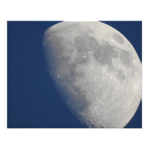 Foto da Lua Fechar Crateras