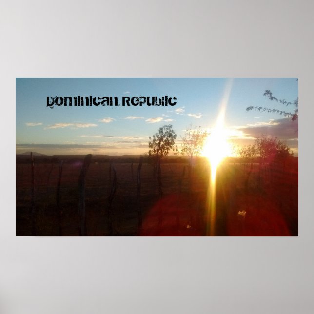 Foto da República Dominicana / poster (Frente)