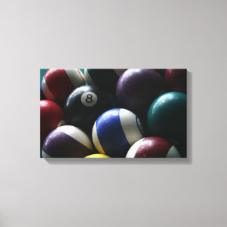 Foto da sala de jogos da canvas Billiard