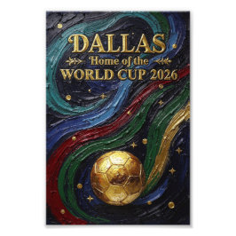 Foto Dallas Home of the World Cup 2026 Soccer Fan Jewel