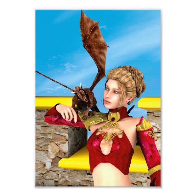 Foto Dama Dragão (Frente)