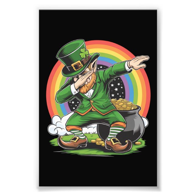 Foto Dança De Dab Leprechaun De Abbing De Dia de São Pa (Frente)