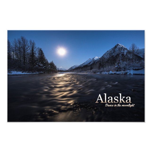 Foto Dança do Alasca à Lua (Frente)