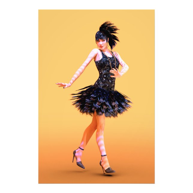Foto Dança Flapper Vintage (Frente)