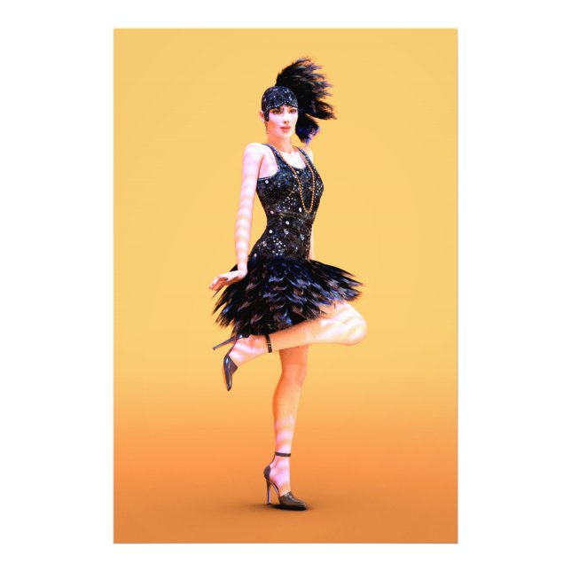 Foto Dança Flapper Vintage (Frente)