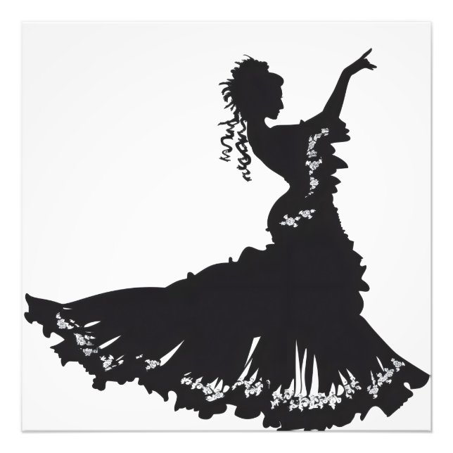 Foto Dancer Lady Silhouette (Frente)