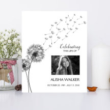 Dandelions Memorial Funeral Foto: Sinal de Boas-vi