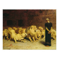 Daniel no Lions'Den de Briton Riviere