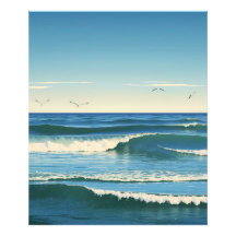 Dansende Golven onder de Hemel