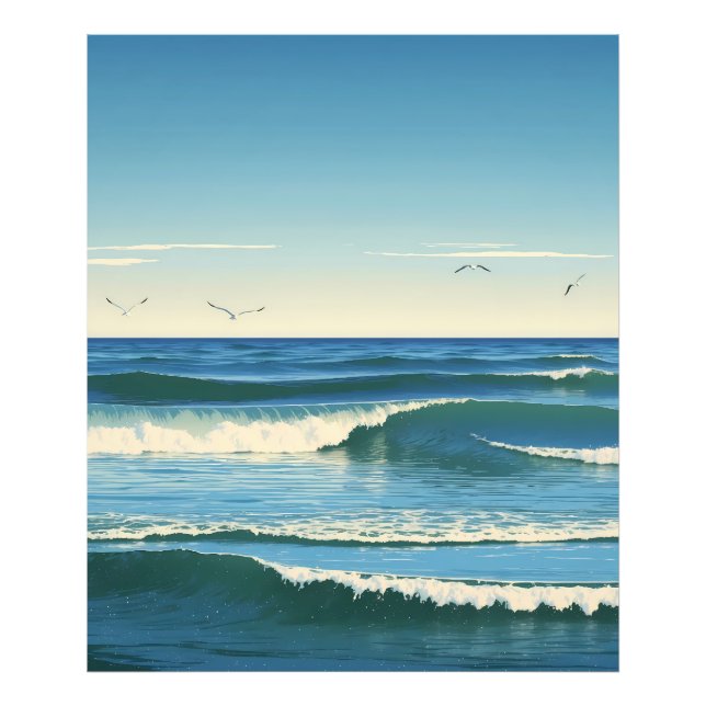 Foto Dansende Golven onder de Hemel (Frente)